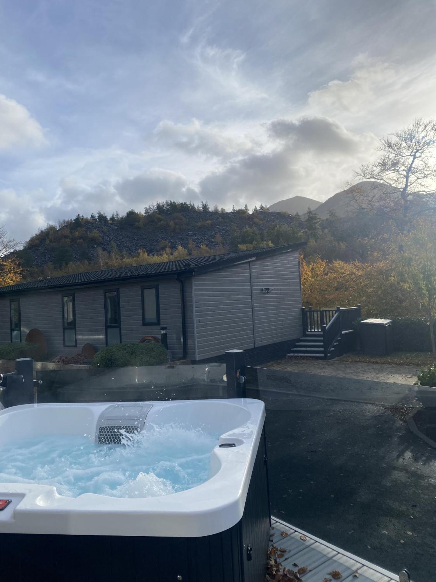 Sl06 - Idwal Lodge With Hot Tub Bangor  Exteriör bild